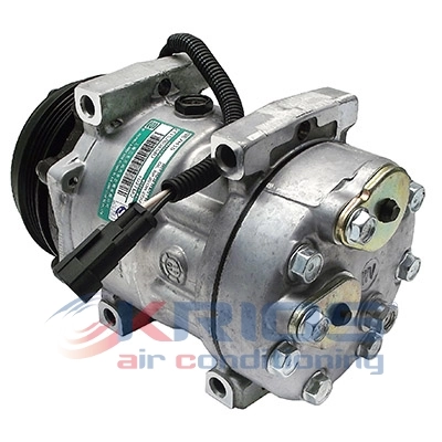 Compressor, air conditioning